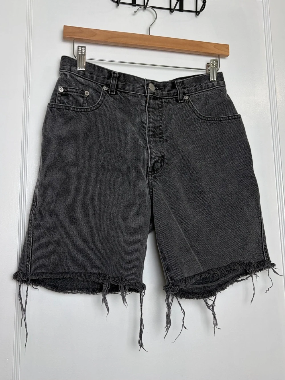 Vintage Guess 90s Long Denim shorts